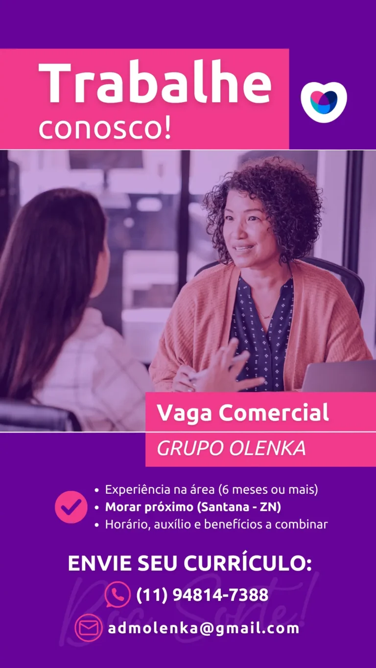 Vaga Comercial em Santana SP